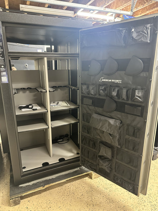 American Security Gun Safe BFX 6636 2-Tone charcoal metallic/ Black textured Black nickel, Dial