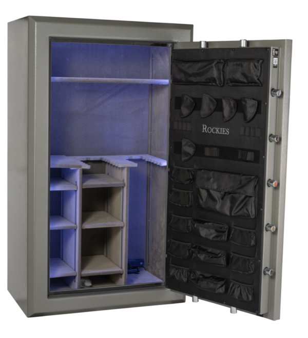 HAYMAN Rockies Series Gun Safe 7242 | Gray Marble, Dial