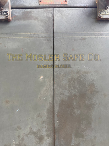Used- Antique Mosler Double Door safe