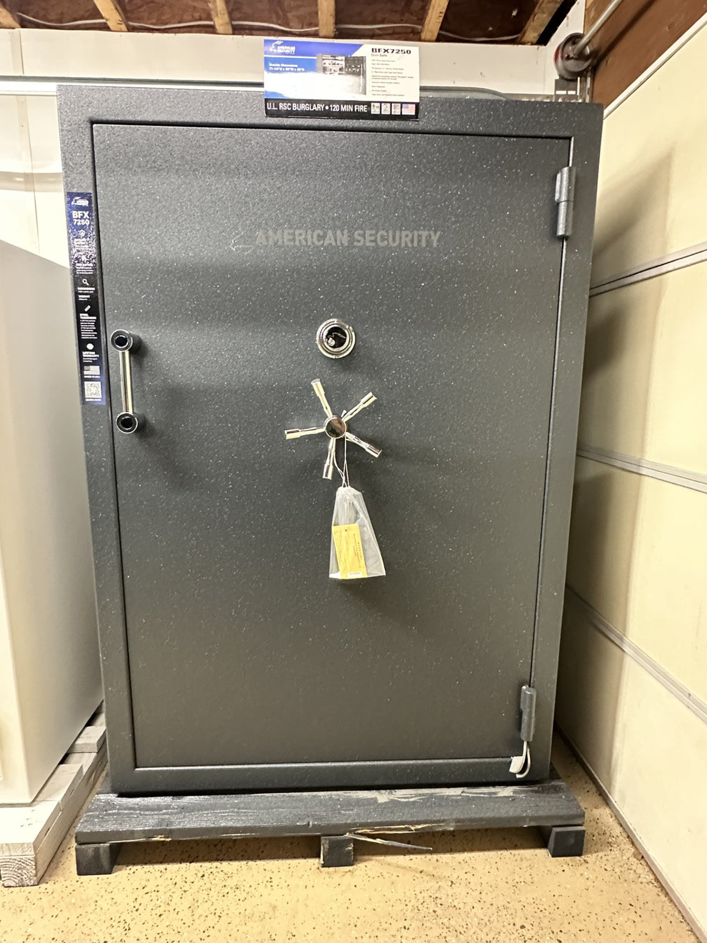 American Security BFX7250 Gun Safe | Textured Granite, Chrome, Dial, S ...