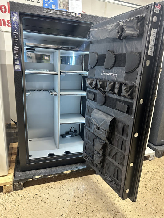 American Security BFX 6636 Gun Safe | Textured Black, Black nickel hardware, Dial lock, Black logo (Copy)