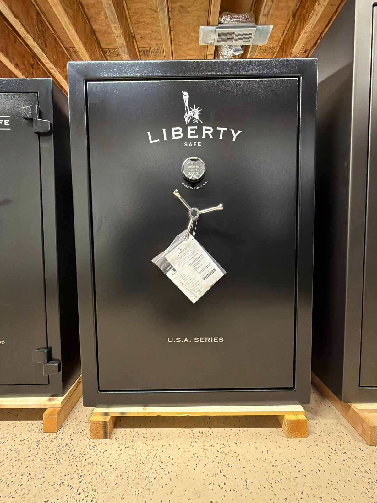Liberty USA 48 Gun Safe | Black Textured