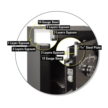 AMSEC TF5517 Gun & Rifle Safe