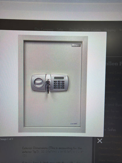 Hollon Wall Safe WSE2114
