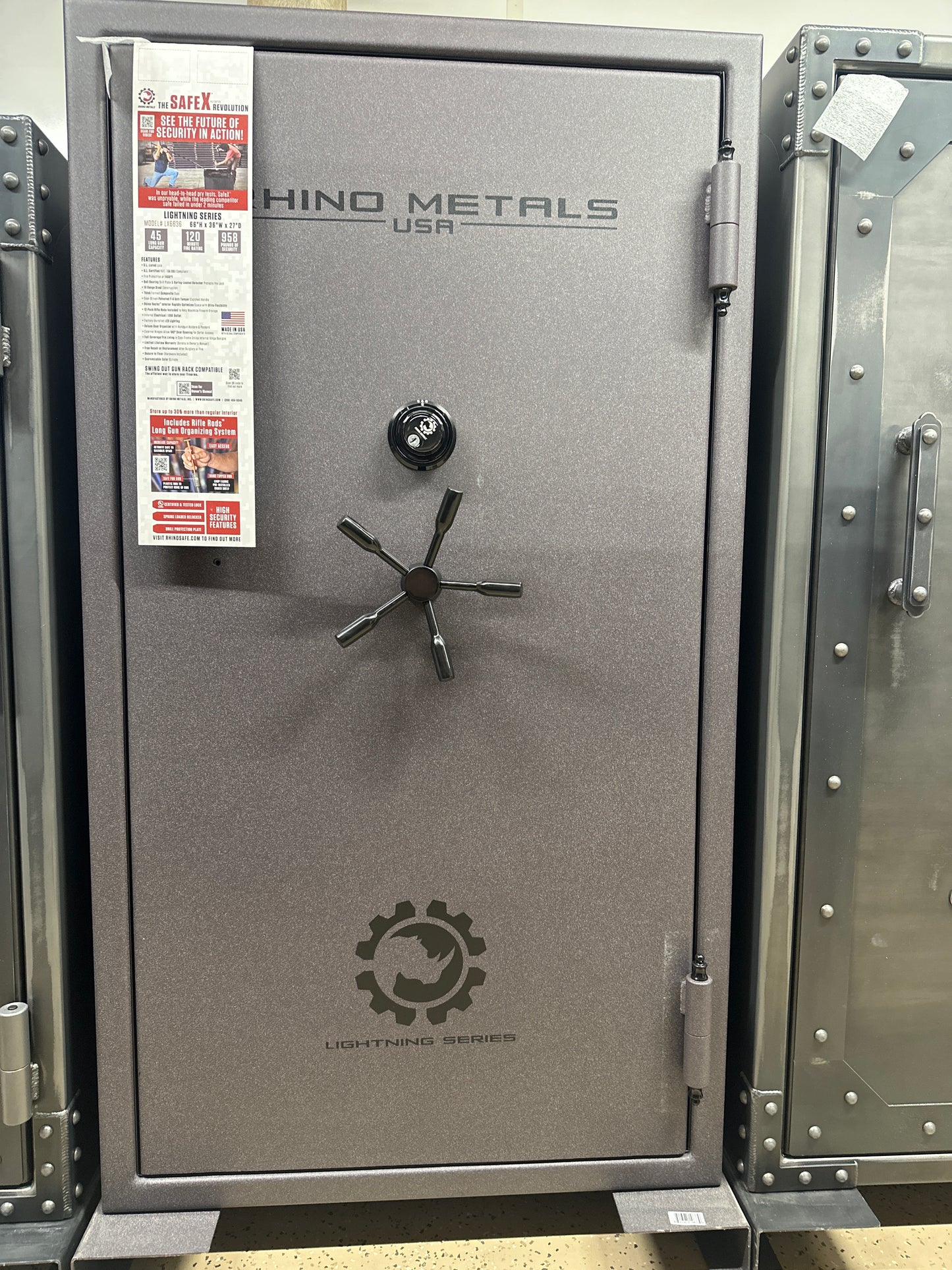 Rhino Lightning series LX6636 Gun Safe