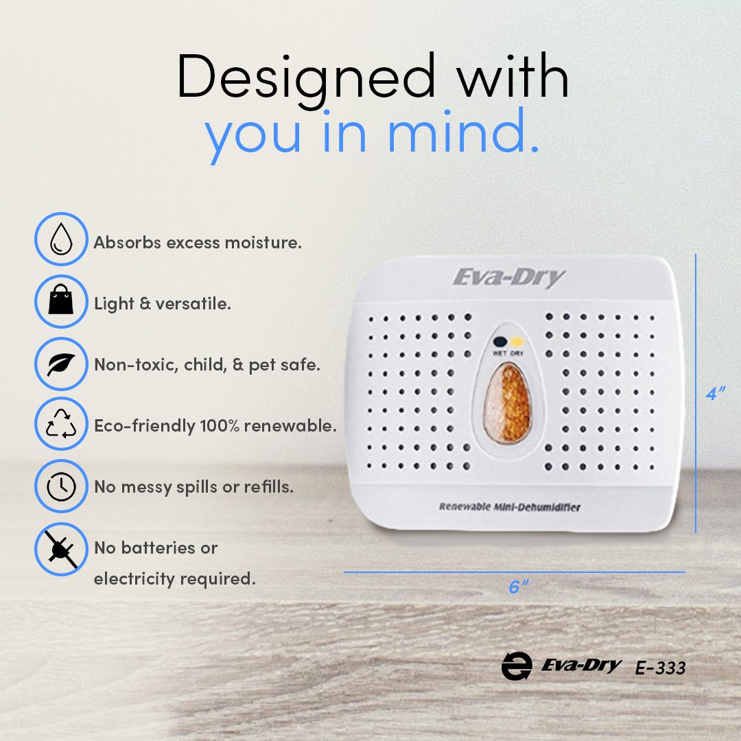 Eva Dry E-333 Mini Dehumidifier