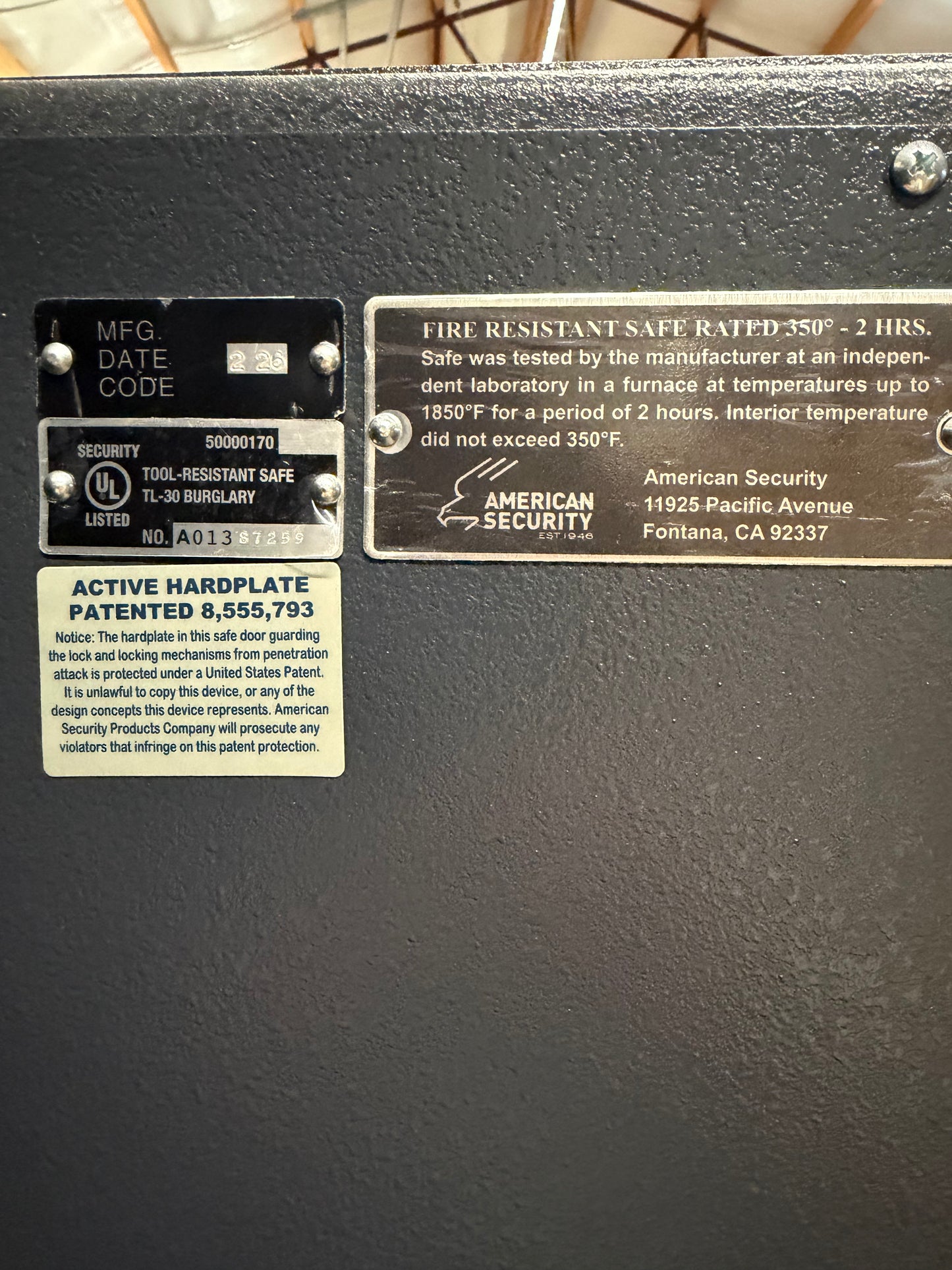 AMSEC CF6528 TL-30
