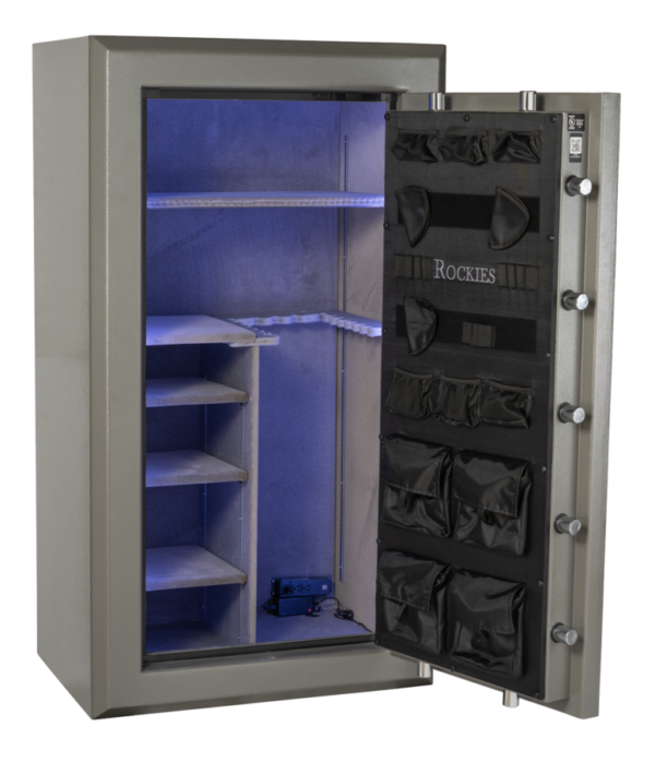 HAYMAN Rockies Series Gun Safe 6536| Gray Marble, Dial