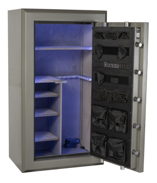 HAYMAN Rockies Series Gun Safe 6536| Gray Marble, Dial