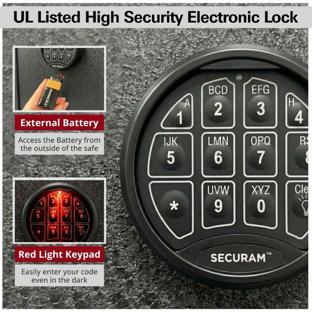 Stealth EGS28 Essential Flag Gun Safe