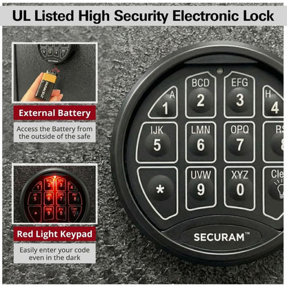 Stealth EGS28 Essential Flag Gun Safe