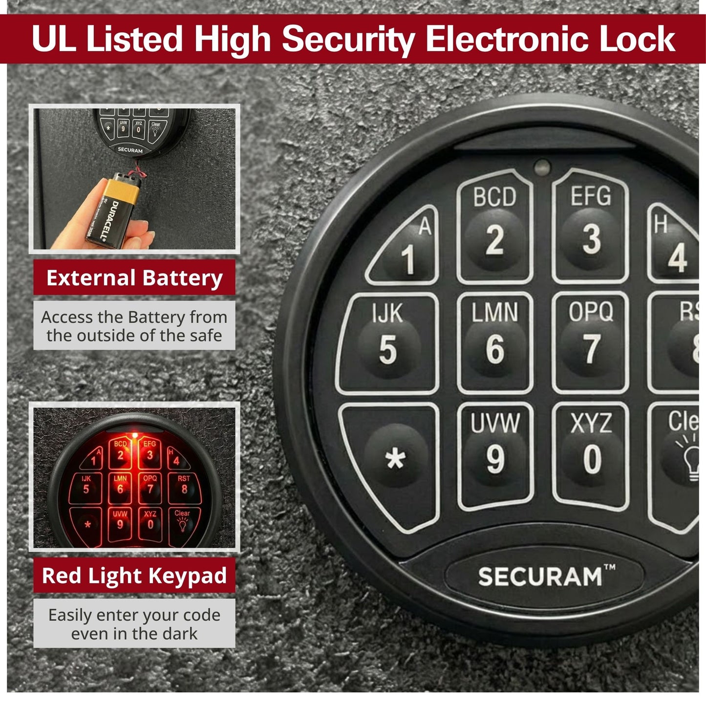 Stealth UL28 UL RSC Gun Safe