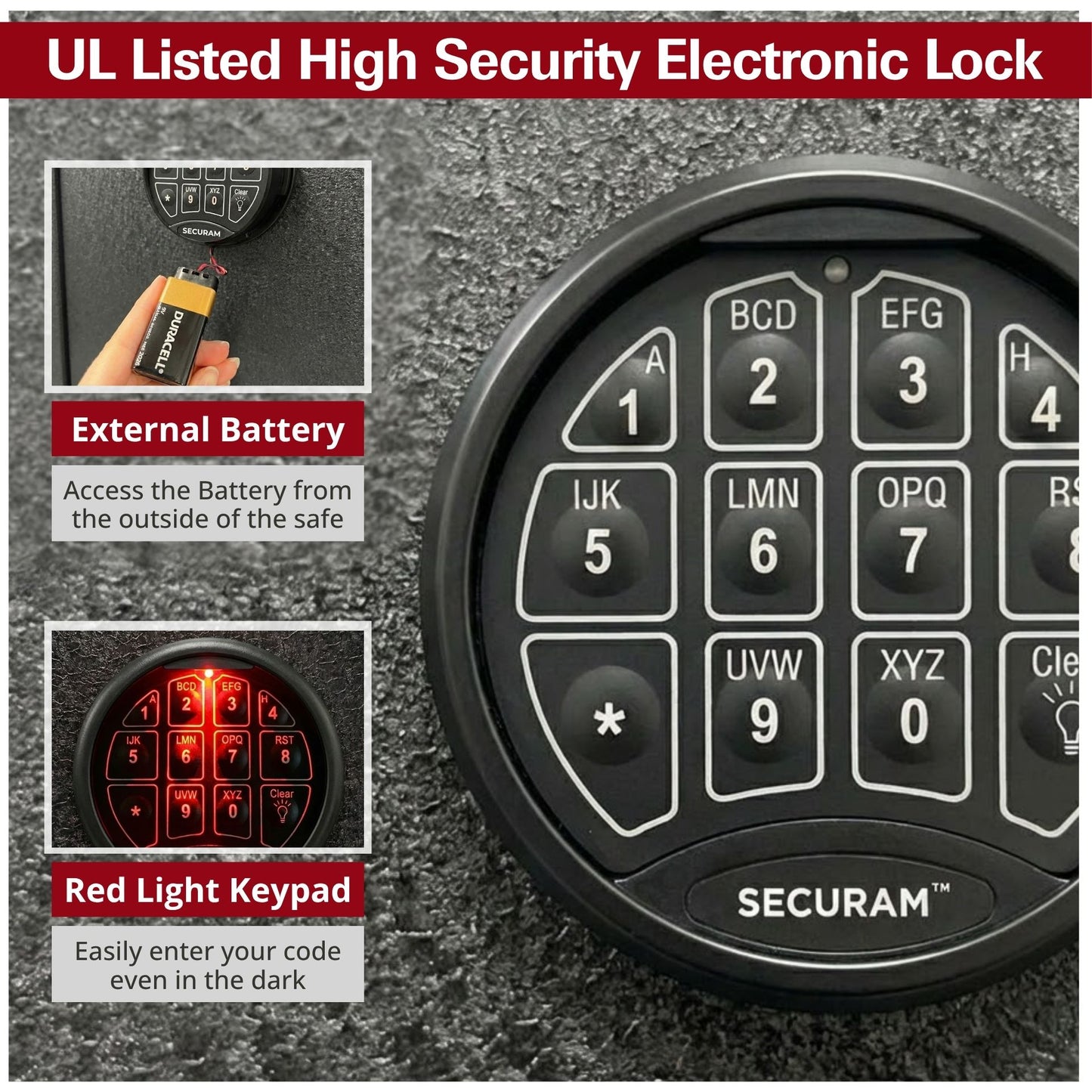 Stealth UL50 UL RSC Gun Safe