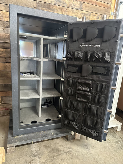 American Security BFX 6030 Gun Safe | Textured granite, Black Nickel hardware, Dial Lock