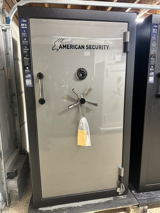 American Security Gun Safe BFX 6636 2-Tone charcoal metallic/ Black textured Black nickel, Dial